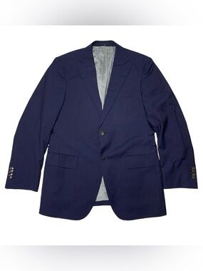 Suitsupply Napoli Reda 110’s Navy Blue Sport Coat Blazer Mens Size 38